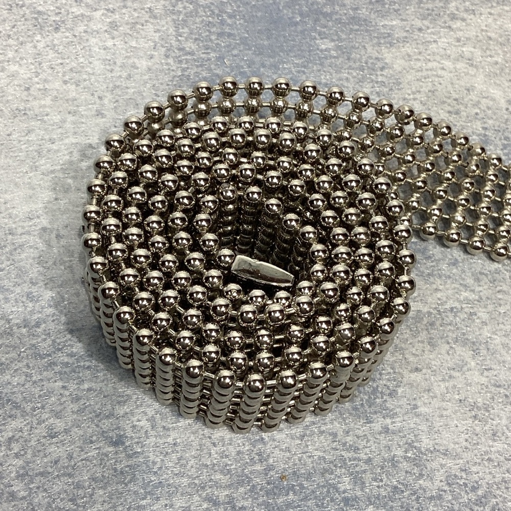 Guess Ball Chain Belt Flexible Y2K 38" Max - Picture 6 of 8